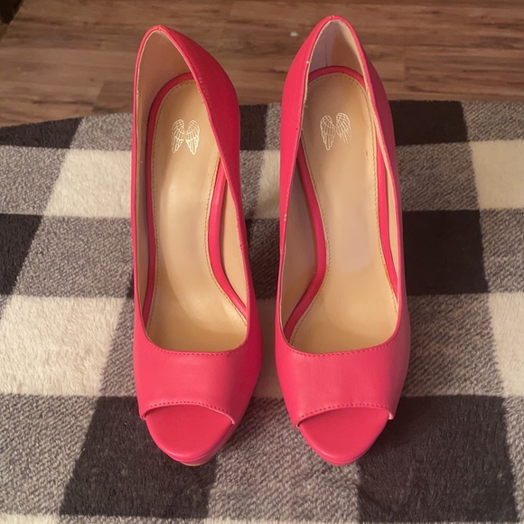 Victoria Secret hot pink heels size 7 - Picture 4 of 9